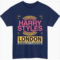 Harry Styles Together Tour 2026 Londonas Marškinėliai Vyrams Moterims Vasariniai Medvilniniai Drabužiai Oversize Madingi Trendiniai Marškinėliai Streetwear S pink