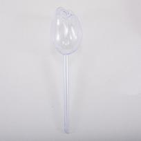 Pink Tulip Shaped Plant Self-Watering Stakes, Clear Plastic Automatic Watering Globes for Indoor & Outdoor Potted Plants white