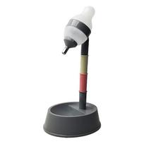 Automatic Dog Standing Food Bowl Water Dispenser with Detachable Pole and Adjusted Heights juoda
