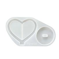 Heart Square Fan Shaped Photo Frame Silicone Mold For Resin Casting and Making Picture Frame Photo Holder Stand