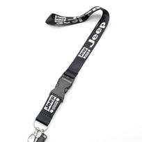 Naujas kaklo dirželis su ID kortelės laikikliais, priedai Jeep Grand Cherokee Wrangler JK Gladiator Compass Renegade Patriot gray