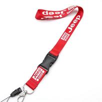 Naujas kaklo dirželis su ID kortelės laikikliais, priedai Jeep Grand Cherokee Wrangler JK Gladiator Compass Renegade Patriot