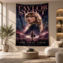 Decorative Tapestry,Taylor Swift Printed Wall Art, Lightweight Wall Hanging For Bedroom Background 180cmx200cm