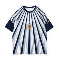 2026 Argentinos komandos treniruočių marškinėliai Nr. 10 Messi specialūs marškinėliai vyriški ir moteriški trumpomis rankovėmis, pilnaspalviai T-shirt XL įvairiaspalvis