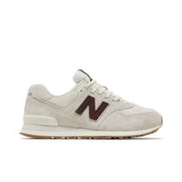 New Balance 574 'Bone White Burgundy' (Unisex) Bone White / Black Running Shoes U574NOW Size: 42.0 Package: 2 white