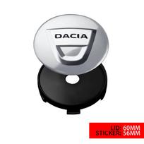 56/60MM 4 vnt. Automobilio ratų centrinių dangtelių logotipų dangteliai Emblemos lipdukai Renault Dacia Captur Megane Clio Arkana Line Koleos Kwid