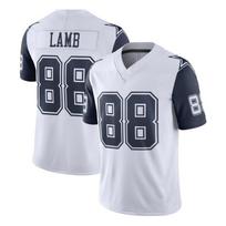 Dallas Cowboys NFL Futbolo Džersis Vyriškas Siuvinėtas Trumpomis Rankovėmis Komandos Apranga Gerbėjams Atsitiktiniai Drabužiai White 88 Gen2