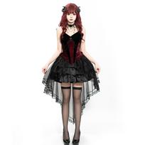 Halloween Adult Duchess Vampire Dark Gothic Witch Stage Cosplay Cos Costume XL black