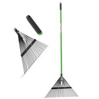 Reguliuojamas vėduoklinis grėblys su stiklo pluošto kotu Garden Line Fur8676, 150 cm