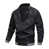 Men's Jacket, Spring and Autumn Zipper Cardigan, Windbreaker, Casual Men's Jacket M juoda