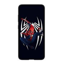 Phone Case for Samsung Galaxy S25 S23 S22 S24 Ultra FE A05 A06 A15 A16 A36 A37 A35 A54 A55 A56 A57 A25 A26 A53 A17 Marvel Spiderman Spider Man Cover for iPhone XS švelni smėlinė