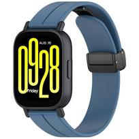 Magnetic Silicone bands For xiaomi Redmi watch 5 Active accesorios 22mm Sport belt bracelet correa belt Redmi watch 5 Lite Strap 22mm watch strap mėlyna