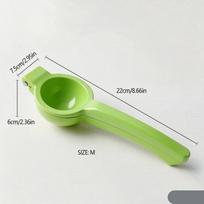 Easy-Squeeze Manual Lemon Juicer Fruit Juice Press Durable Metal Handheld Citrus Press For Fresh Juice Kitchen Gadget žalia