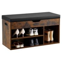 VEVOR Entryway Shoe Bench, 805 x 305 x 445 mm Shoe Storage Organizer with Hidden Lift Top Storage Space 76.8 x 26.7 x 8.4 cm