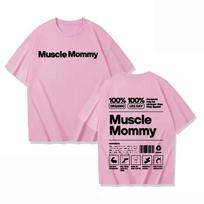 Funny Muscle  Gym Vintage T Shirts Unisex Unisex Fashion Oneck Short Sleeve Tshirt Casual Summer 2XL pink