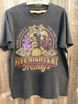 Five Nights At Freddy's Graphic Short Sleeve Charcoal Unisex Tshirt Reprint M black