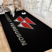 M-Massey F-Ferguson Floor Mat Rectangle Anti-slip Home Soft Badmat Front Door Indoor Outdoor Mat Hotel Decor Mat 40cm x 60cm gray