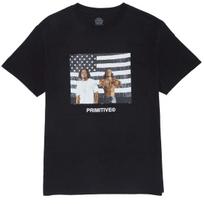 Primitive Skateboards x OUTKAST Stankonia Juodi dryžuoti marškinėliai Unisex marškinėliai XXXL gray