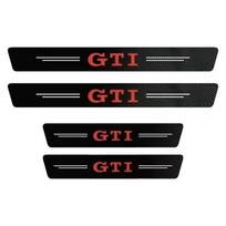 Automobilio slenksčio lipdukai Anglies pluošto oda Apsauga nuo įlipimo VW GTI Polo Golf Passat B6 B7 B8 Tiguan CC T-ROC ratlankio dangtelis