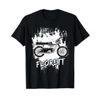 Kreidler Florett moped vintage old s T shirt vintage Washed Unisex Top For Everyday Wear Soft Slightly Casual Stretched L juoda