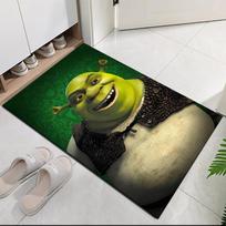 Shrek Printed Carpetrugfor Office Chair Living Room Bedroom Kitchen Room Decor Gifts 40cmx60cm black