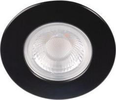 LED downlight fitting FIZU PRO IP65 CCT B, 5.5W, 3000/4000/6500K, IP65, black 38269 | 5905339382696