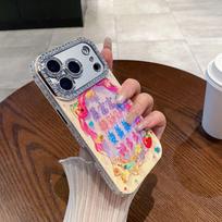 iPhone 17 Pro Max Anti-Fall Epoxy Case - Side S Diamond New Year Edition iPhone 17 Pro gray