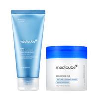 Medicube Zero Pore All-Kill 2-Piece Set – Zero Pore Pad 2.0 (70 Pads) & Zero Pore Blackhead Mud Pack (100g) blue