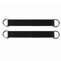 Extension Belt Gym Single Bar Anti-SlipTree Swing Straps Heavy Duty Hook Ring Hanging Connector Hammock Punching Bags Swing Belt black
