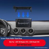 Model Tank 400 Phone Holder: 2023-24 Edition - Interior Car Accessory, Screen-Compatible Base blue
