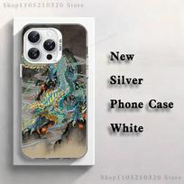 Monster Z-Zinogre Hunter Phone Case For iPhone 17,16,15,14,13,12,11,Pro,Max,Plus,Mini,XS,SE Anti Fall White Matte Hard Bumper iPhone12mini black