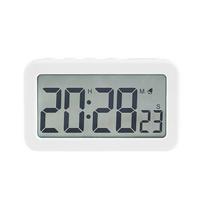 New LCD Simple Children Electronic Clock Student Desktop Timer Alarm Clock Multifunctional Clock Room Decoration gray