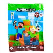Minecraft figūrėlės raktų pakabukas, 1 vnt., maišelyje, 16 rūšių