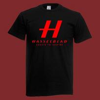 Hasselblad Logo Create To Inspire Black T-shirt XXXL black