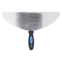 Stainless Steel Putty Scraper Wallpaper Paint Decals Plaster Scraper with Hanging Hole for   Repair gray