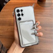 Shockproof Clear Casing for Samsung Galaxy S26 Ultra,S25 Ultra,S24 Ultra,S23 Ultra,S22 Ultra with Cardholder Case Galaxy S23 Ultra