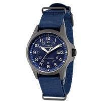 Expedition Fieldpost Solar 10 ATM Water Sapphire Blue Unisex [TIMEX] Watch, Powered, Resistant, Crystal, Dial, TW2Y31700, [Authentic] mėlyna