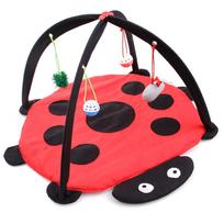 Portable Cat Tent Foldable Kitten Play Mat House - Funny Mobile Pet Activity Bed Toys for Cats
