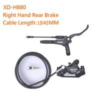 XOD H800/H880 Elektrinio paspirtuko hidraulinis diskinis stabdys KUKirin G2 Master G2 Ultra G2 PRO 2025 Elektriniam paspirtukui Hidraulinė alyva b H880 R hand Rear
