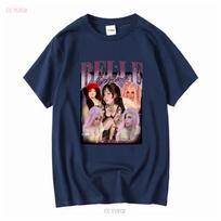 Limited Belle Delphine Vintage T Shirt Fan Retro s Homage long or short sleeves vintage Washed Slightly Versatile streetwear M