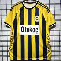 Fenerbahce 2026-2027 Home Away Soccer Jersey Fan Version Short Sleeve Football Shirt Men Medium