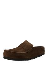 BIRKENSTOCK Šlepetės 'Naples' tamsiai ruda