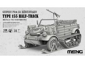 Vokiečių pusvikšris Kübelwagen Type 155 modelis Meng 1/35 VS-018
