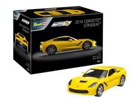 Chevrolet Corvette Stingray 2014 modelis be klijų Revell easy-click 1/25 07825