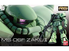 Gunpla modelis Bandai RG MS-06F Zaku II 1/144 61596