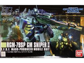 Bandai HGUC GM Sniper II RGM-79SP Gunpla modelis 1/144, 59249