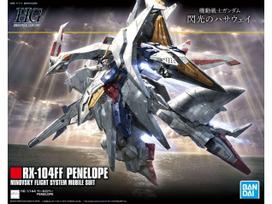 Bandai HGUC Gundam Penelope RX-104FF surenkamas modelis 1/144, 58204