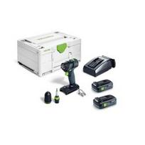 Akumuliatorinis gręžtuvas-suktuvas FESTOOL TXS 18 TBX 4,0 I-Plus