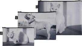 LOQI Dėklai LOQI CiCLO Museum Eileen Agar Bella the Cat and Dandy the Bulldog, 3 vnt.