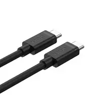 UNITEK Y-C477BK01-2M USB kabelis USB 3.2 Gen 1 (3.1 Gen 1) USB C 5Gbit/s 60 W Juoda